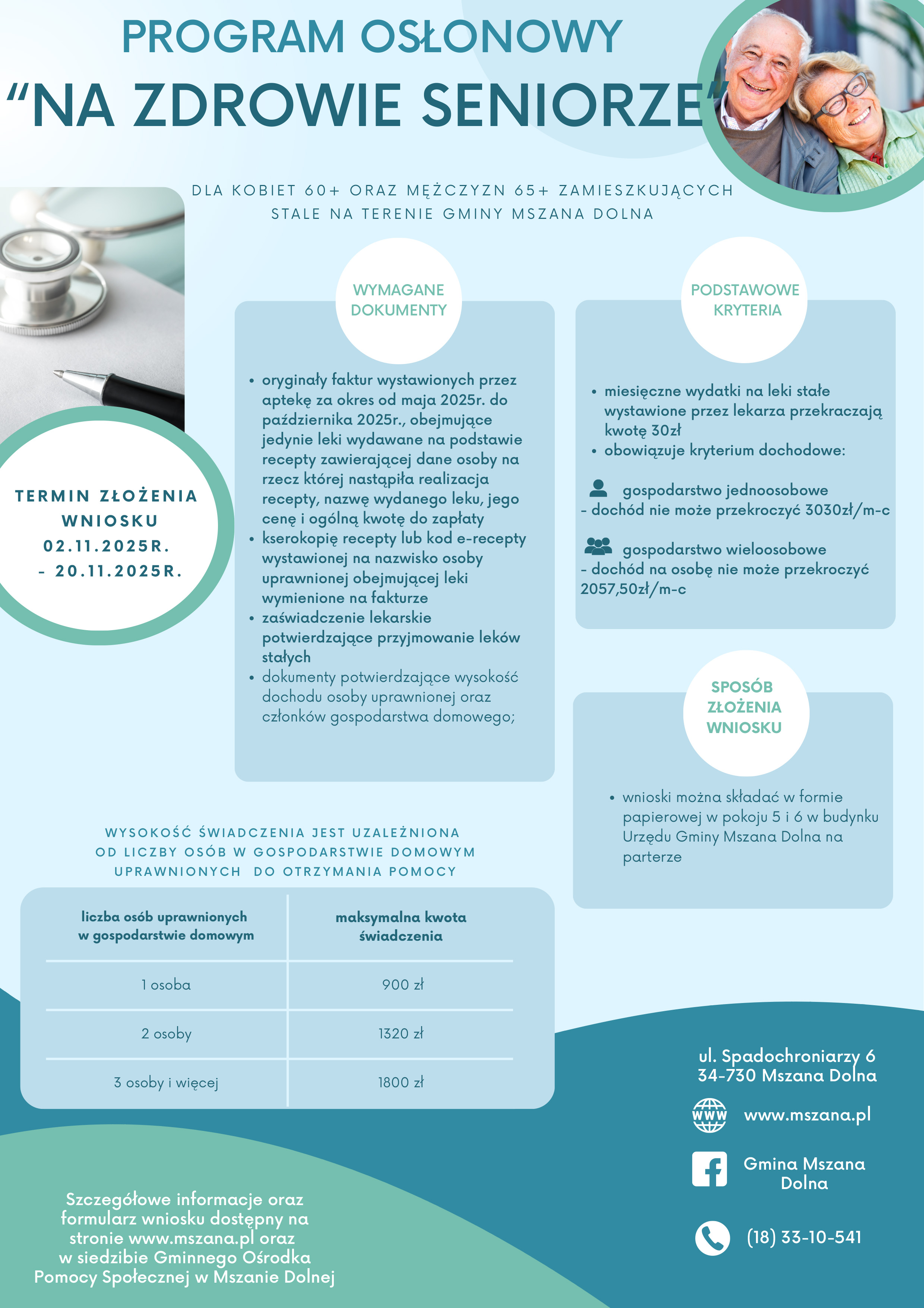Plakat promujący program